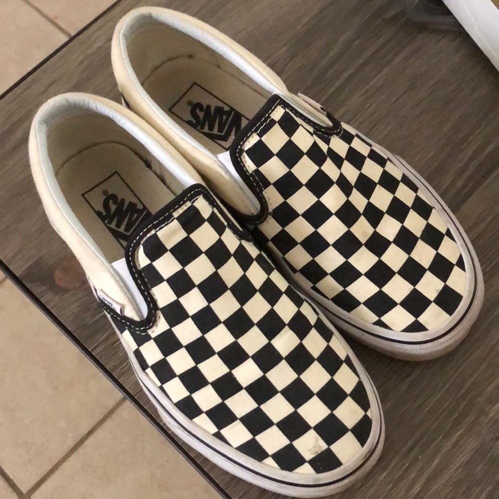 Checkered vans